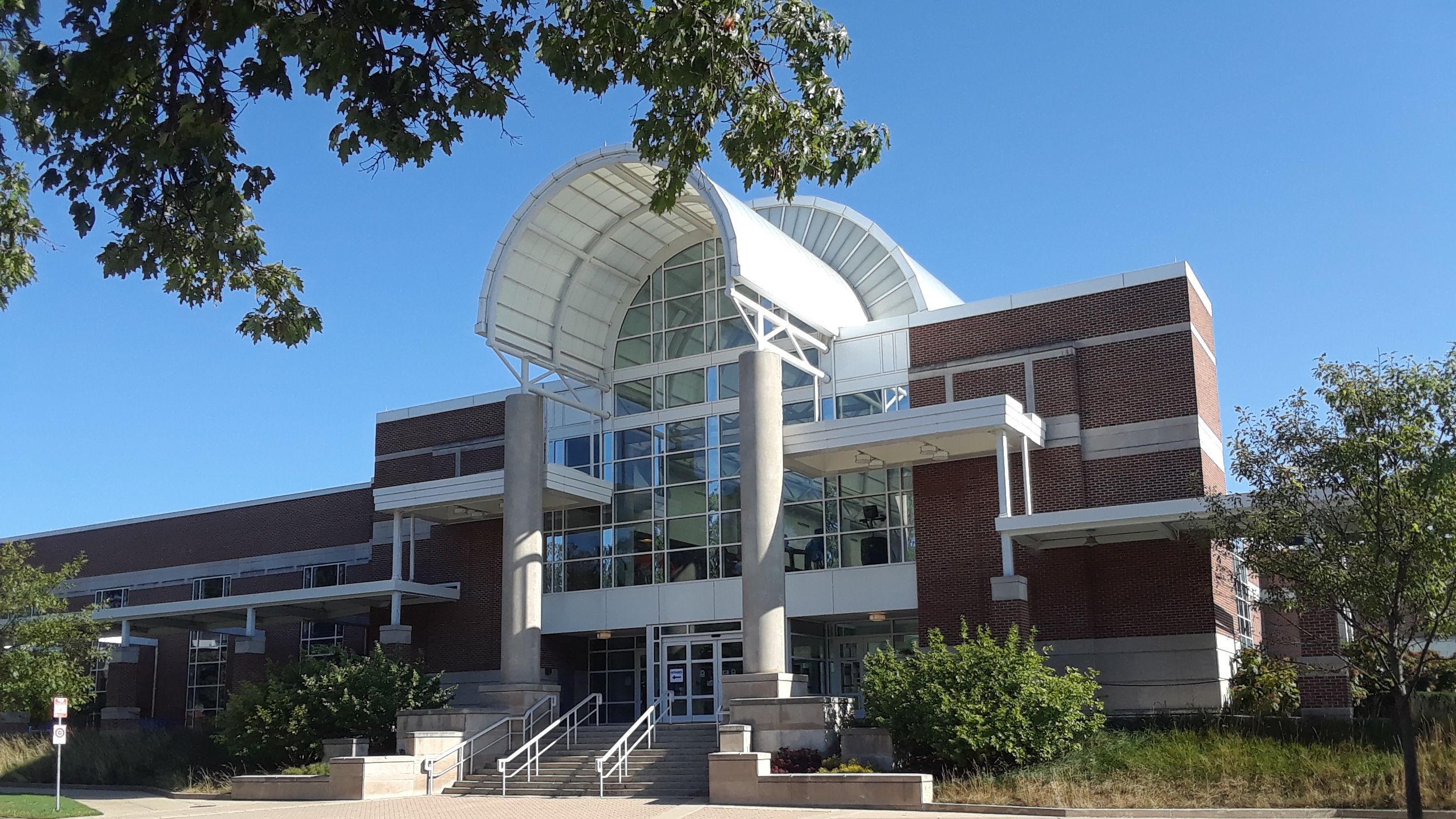 Exterior of the at the Activities and Recreation Center (ARC) at the University of Illinois at Urbana-Champaign