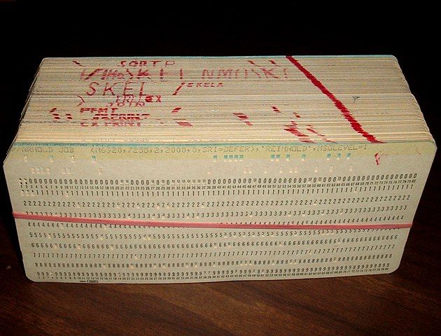 IBM 360 PL/1 punched card program